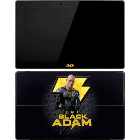 DC Comics Black Adam Movie Art Character and logo Surface Pro Tablet Skin